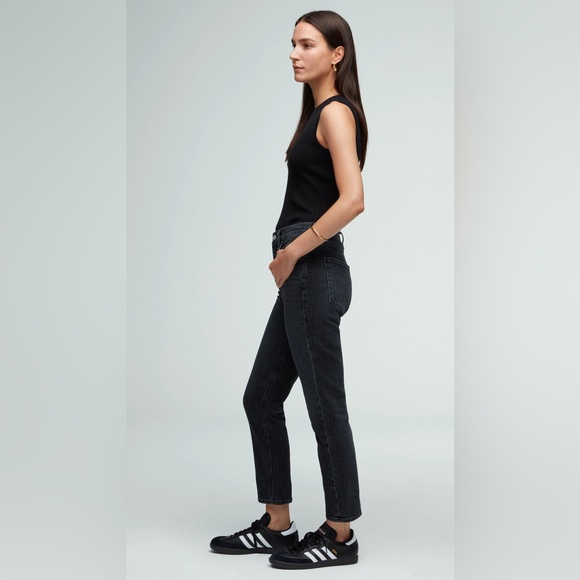 AGOLDE Riley High Rise Straight Crop - Picture 2 of 10